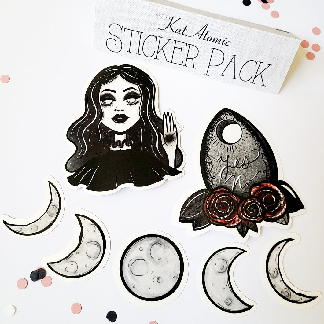 Sticker Pack - Witchy Babe (7)