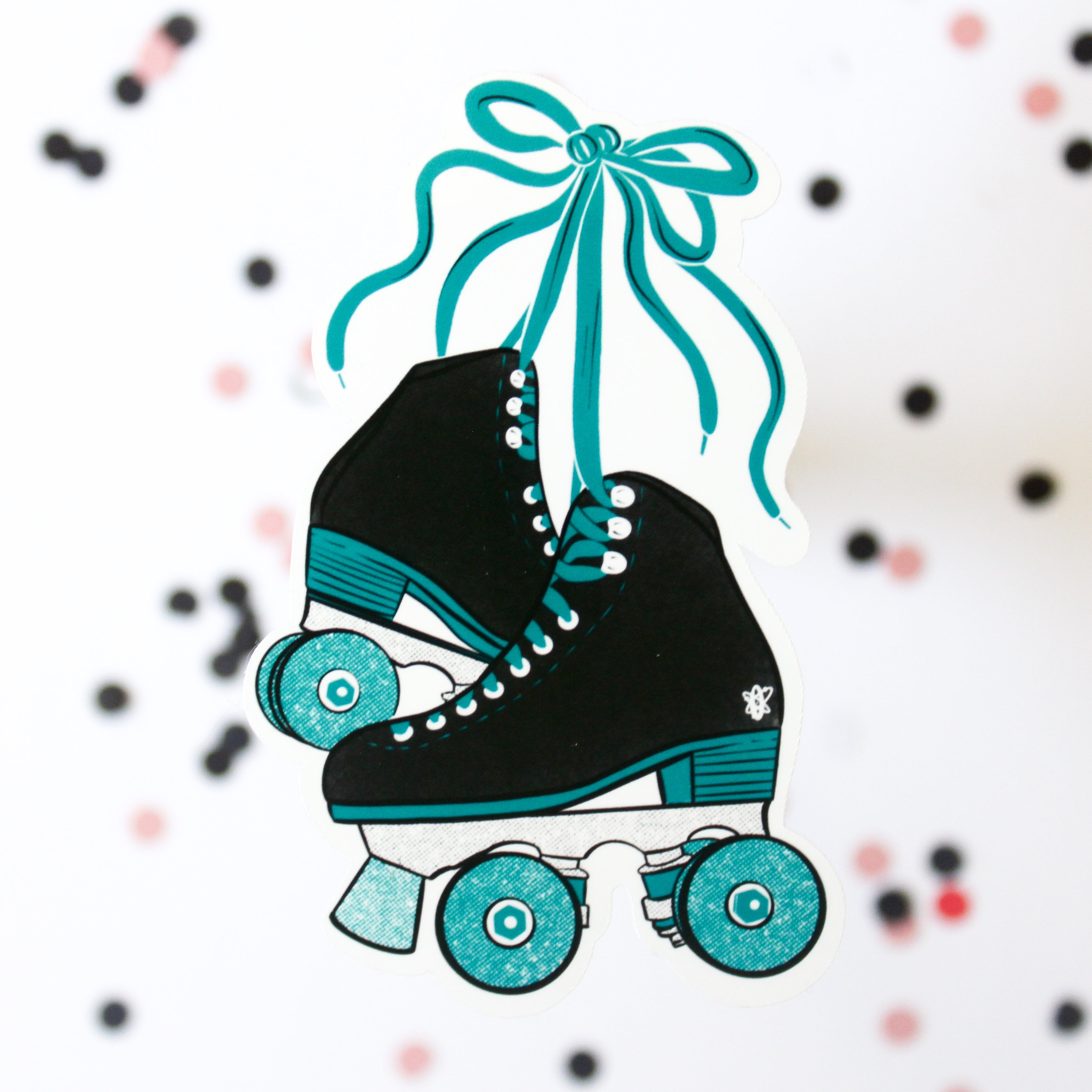 Roller Skate Vinyl Sticker, Water Resistant Stickers, Roller Skating Art,  Weather Resistant Stickers, Skating Lover, Vintage Art 